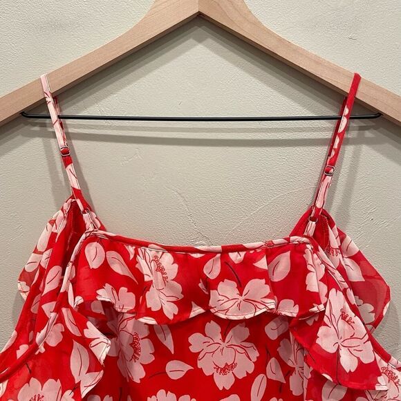 Abercrombie & Fitch Off the Shoulder Floral Dress - Size: Small - Picture 7 of 8